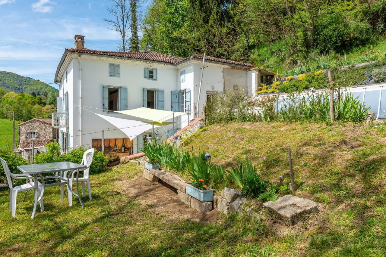 Le Mas De La Coupiere Serres-sur-Arget Bagian luar foto